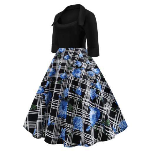 Vestido Con Cuello De Los Años 50 De Givenchy