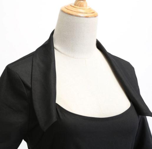 Vestido Escote Barco 50s