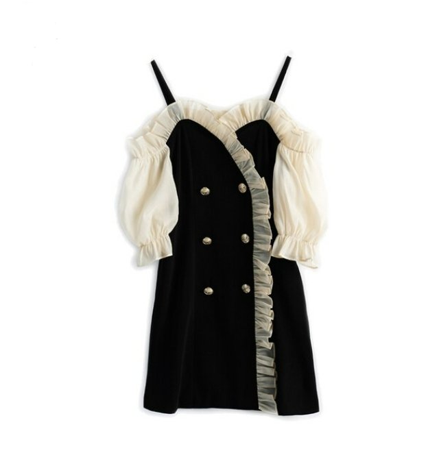 Vestido Corto De La Vendimia