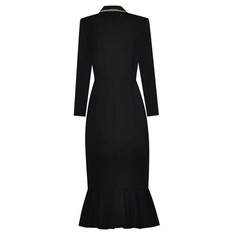 Vestido De Alta Costura De La Década De 1940