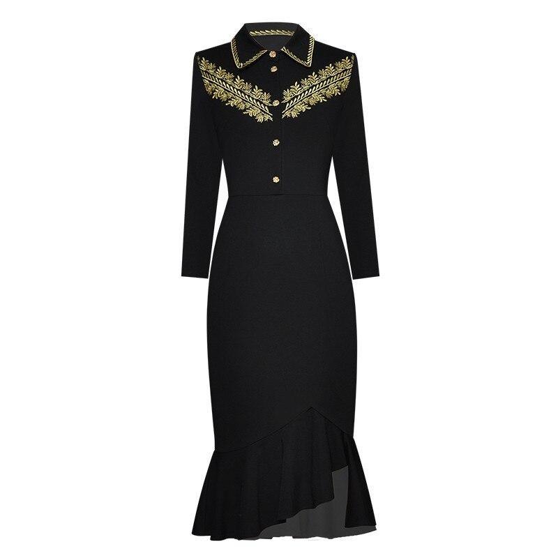 Vestido De Alta Costura De La Década De 1940