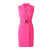 Vestido Lápiz Vintage 40s Fucsia