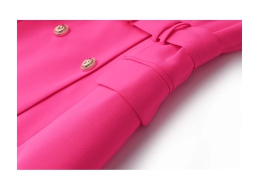 Vestido Lápiz Vintage 40s Fucsia