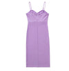 Vestido Lápiz Vintage 1940s Lavanda