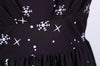 Vestido Navideño Negro Vintage