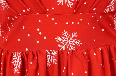 Vestido De Navidad Rojo Vintage