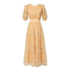Vestido Vintage Naranja De Calidad