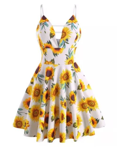 Vestido Vintage Media Tirantes