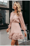 Vestido Vintage De Encaje Elegante