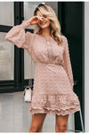 Vestido Vintage De Encaje Elegante