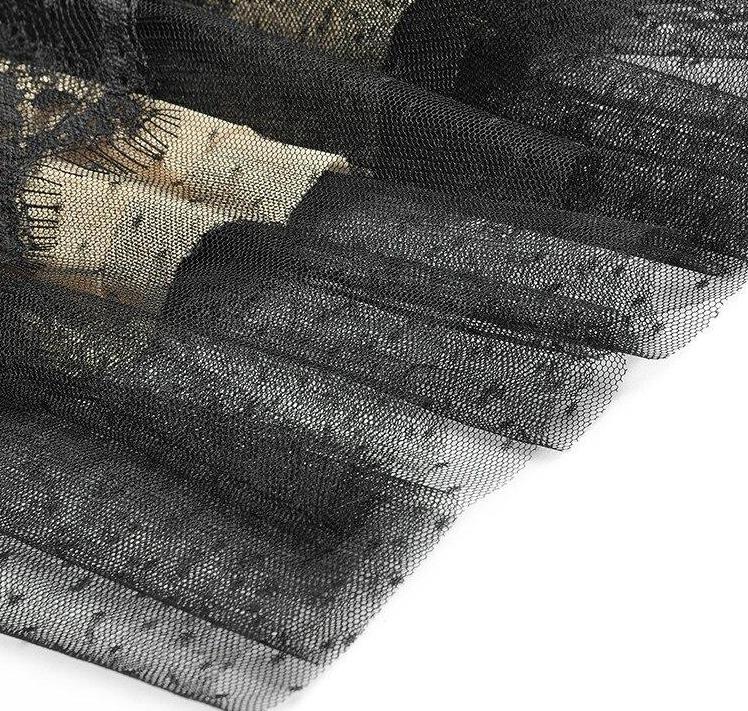 Vestido Vintage De Encaje De Manga Larga