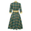 Vestido Vintage Elegancia Verde