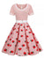 Vestido Vintage Fresa