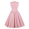 Vestido Vintage Rosa Talla Grande Frufrou