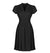 Vestido Vintage 50s Talla Grande Negro