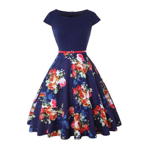 Vestido Talla Grande Años 50
