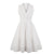 Vestido Vintage Blanco Talla Grande
