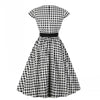 Vestido A Cuadros De La Década De 1960