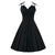 Vestido De Los Años 50 Sin Tirantes Fuera Del Hombro