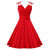 Vestido Rojo Glamour Años 50