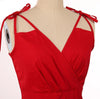Vestido Rojo Glamour Años 50