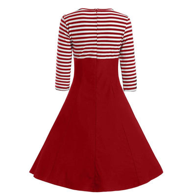 Vestido Rojo Años 60
