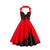 Vestido Vintage Negro Lunares Rojos Talla Grande