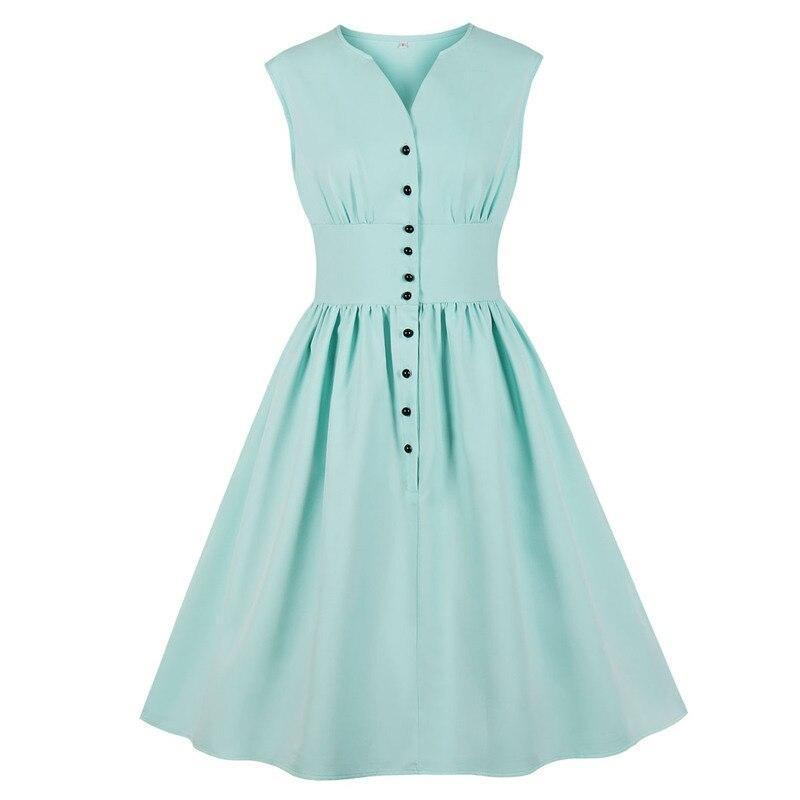 Vestido Vintage Sky Pastel Tallas Grandes