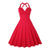Vestido Vintage Rojo Sexy De Talla Grande