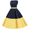 Vestido Amarillo Años 60