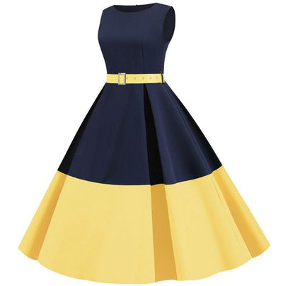 Vestido Amarillo Años 60