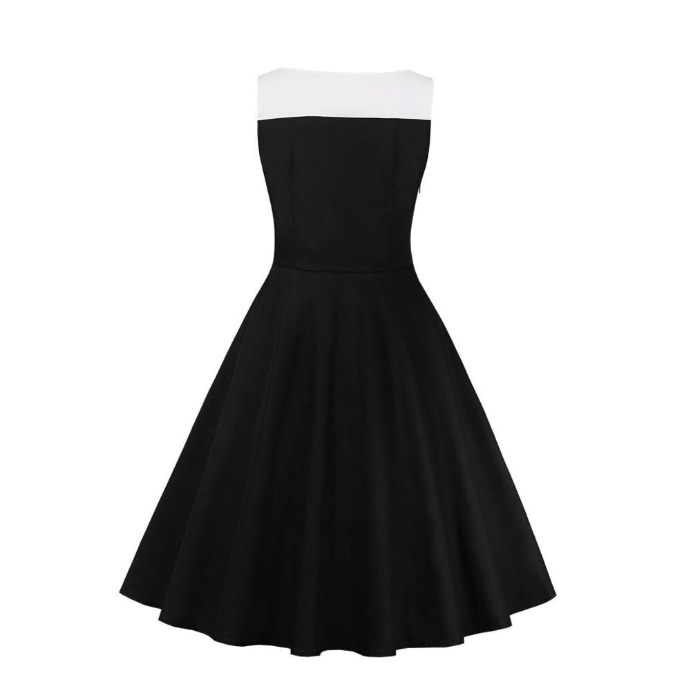 Vestido Vintage Hepburn Negro