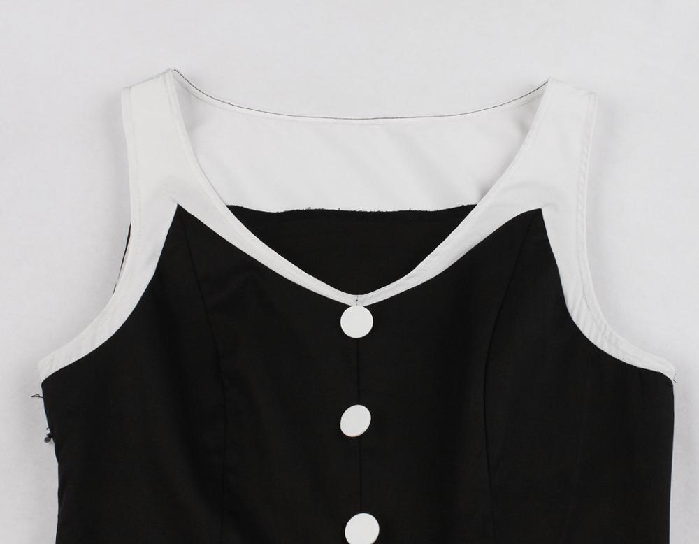 Vestido Vintage Hepburn Negro