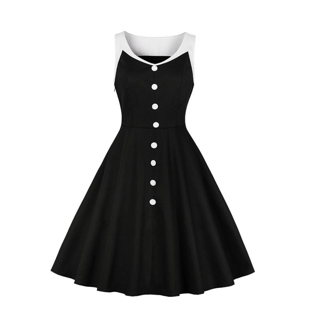 Vestido Vintage Hepburn Negro