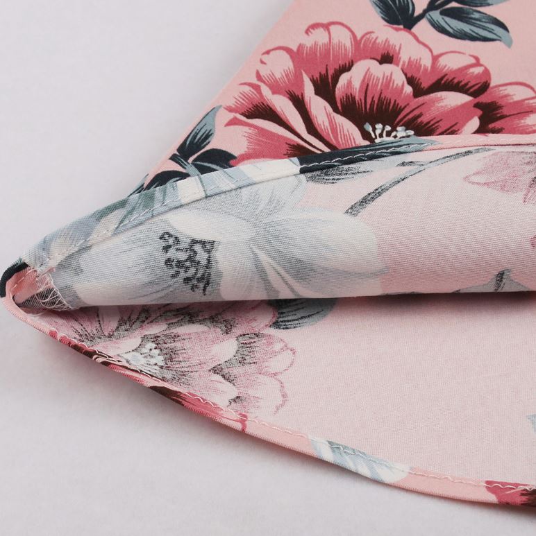 Vestido Vintage Rosa Hepburn