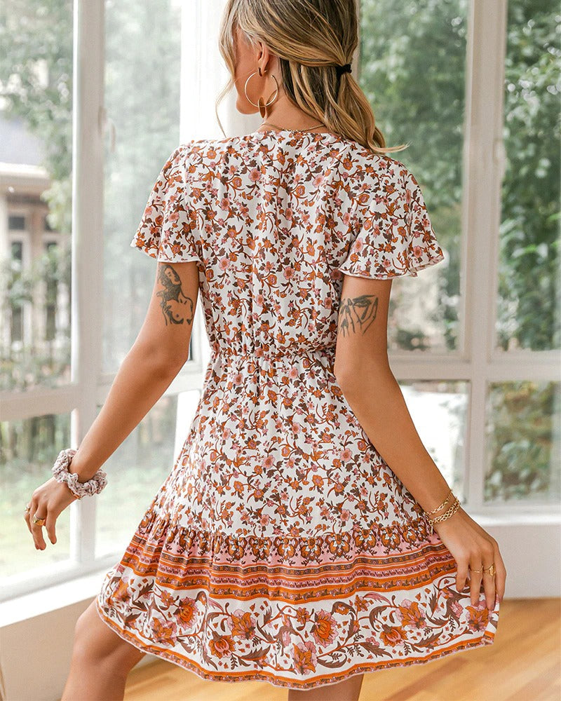 Vestido Hippie Chic Vintage