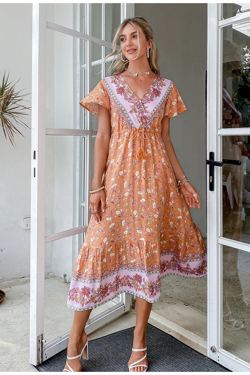 Vestido Hippie Vintage