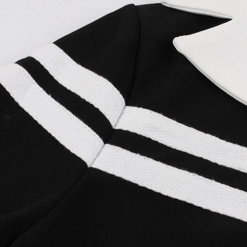 Vestido Vintage Invierno Negro