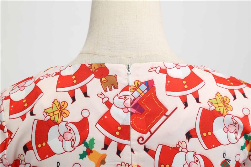 Vestido De Navidad De Los Años 60