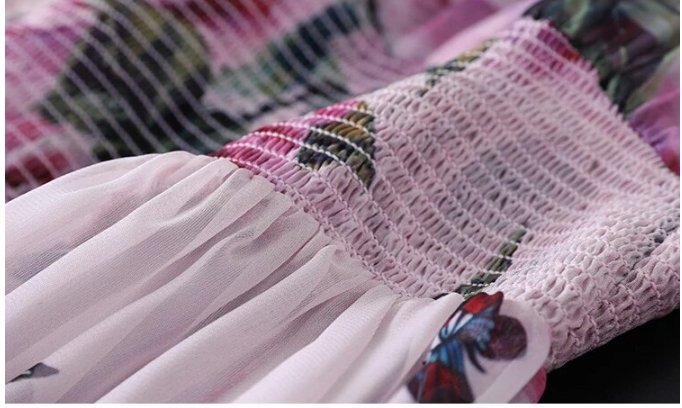 Vestido Invitada Boda Vintage Rosa