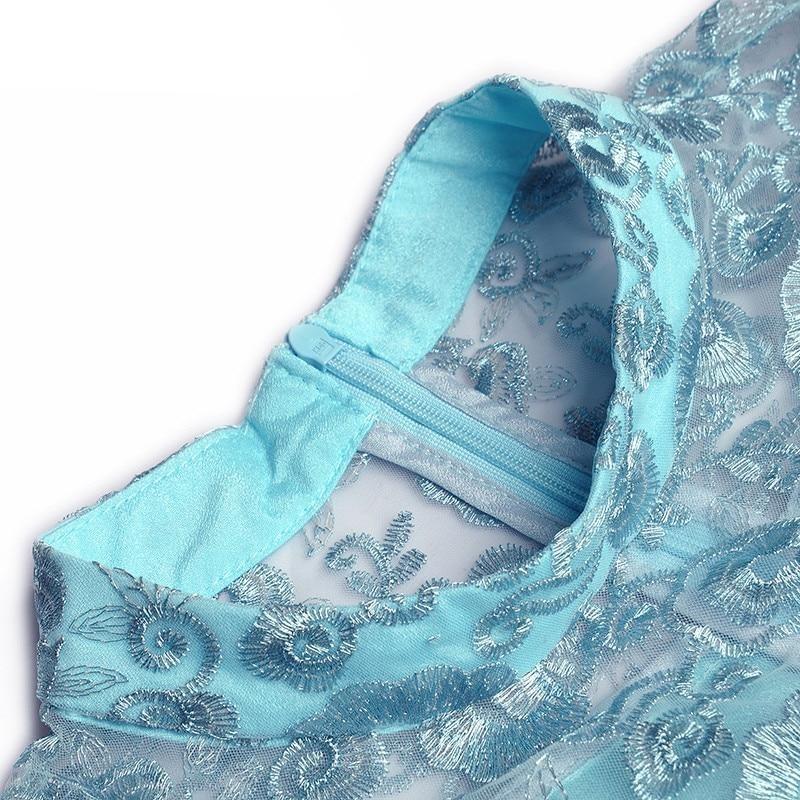 Vestido Invitada Boda Vintage Azul