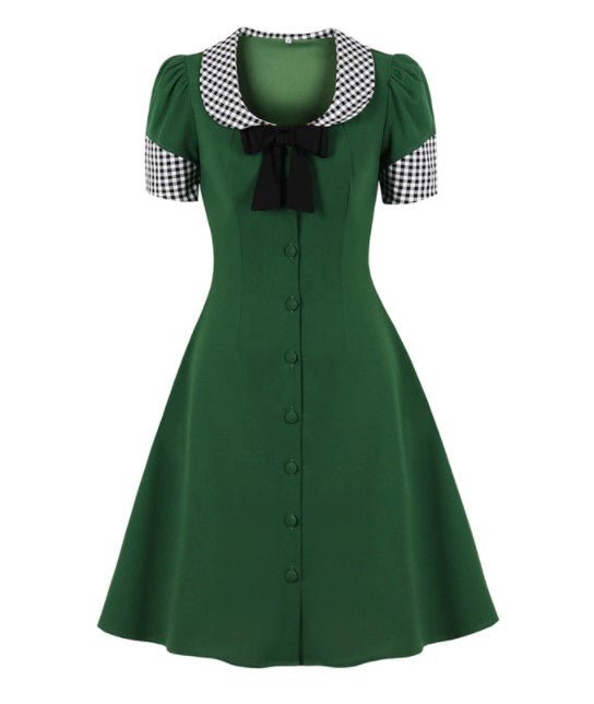 Vestido Vintage Cuadros