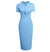 Vestido Vintage Día Azul