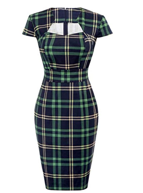 Vestido Día Vintage Verde