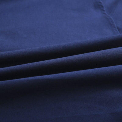 Vestido Vintage De Manga Larga Azul Marino