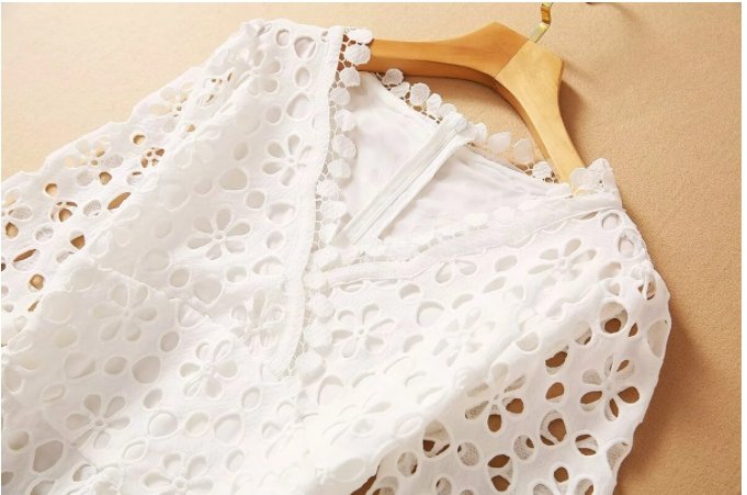 Vestido De Novia De Otoño Blanco Vintage