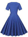 Vestido De Novia Vintage Azul Marino