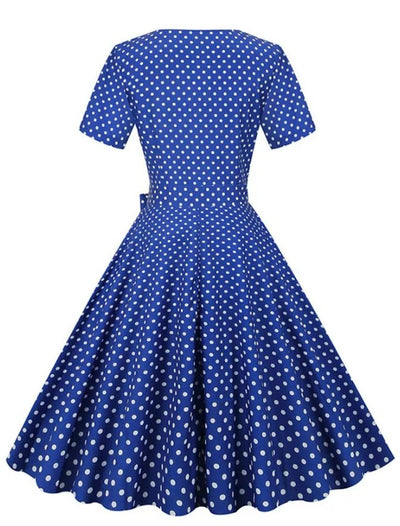 Vestido De Novia Vintage Azul Marino