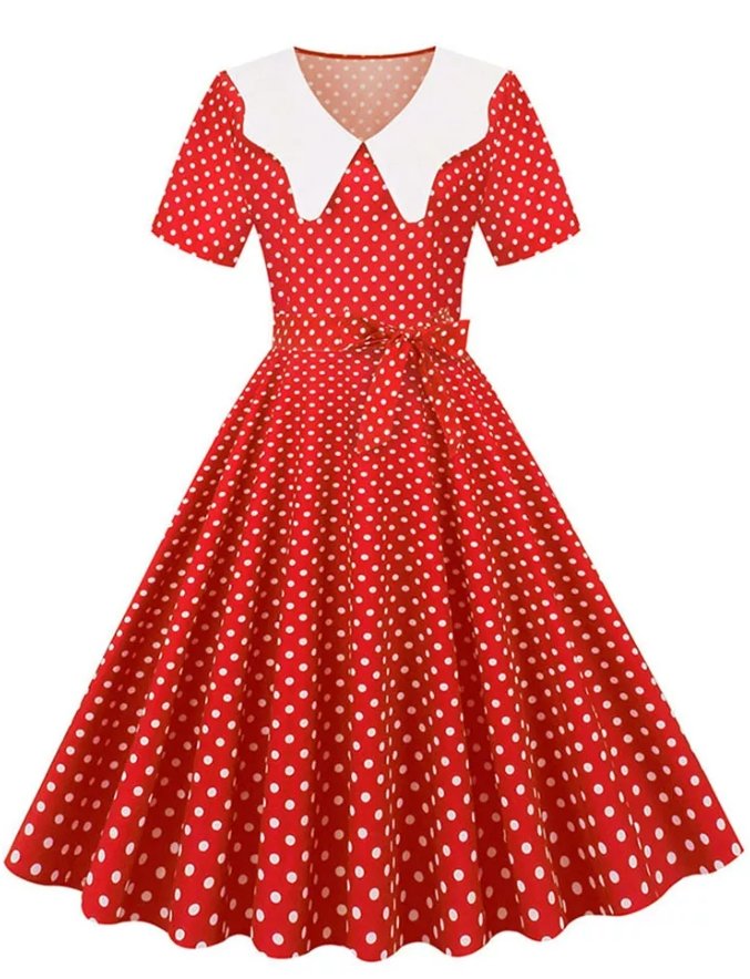 Vestido De Novia Rojo De La Vendimia