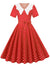 Vestido De Novia Rojo De La Vendimia